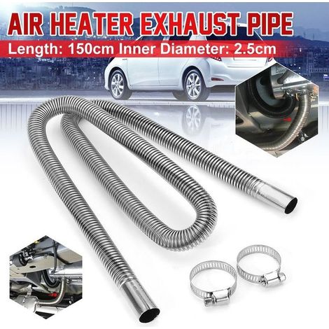150cm Tuyau d'echappement Diesel en acier inoxydable (1/4)