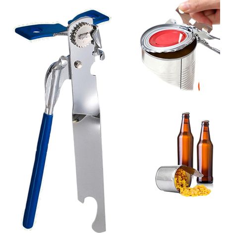 Apriscatole in acciaio inox - utensile da cucina (1/5)