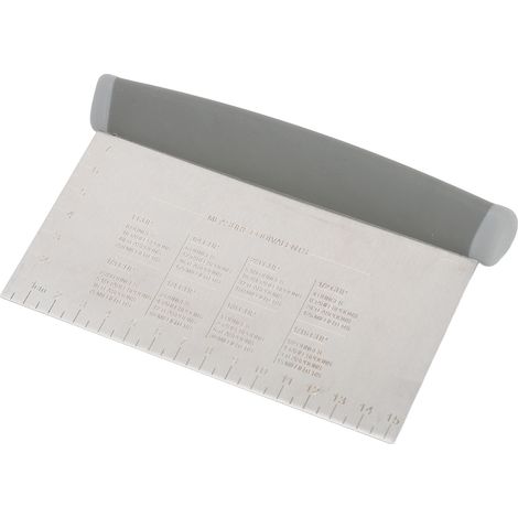 Couteau à Pâte en Acier Inoxydable avec Échelle - Robuste, Durable et Facile à Utiliser