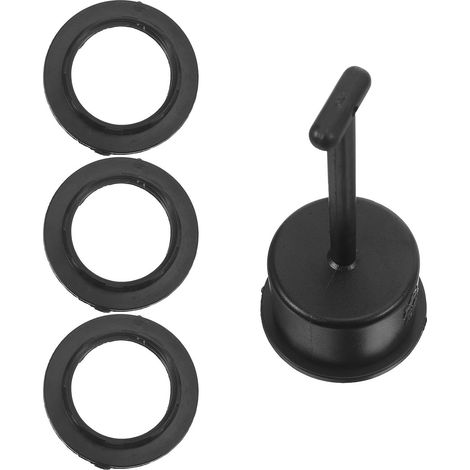 Ensemble de 5 Outils de Démontage D'anneaux de Douille T-type Poignée en Plastique Noir, Couple Stable et Prise Sûre pour Cuisines et Environnements Commerciaux (1/5)
