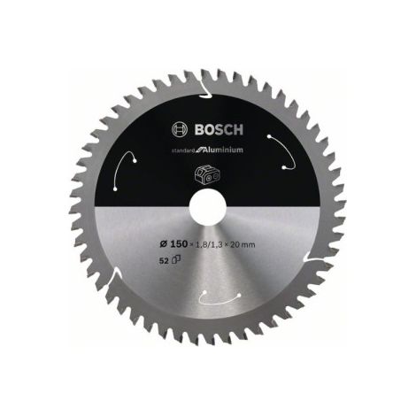 Disco de sierra circular standard for aluminium para sierras a baterÍa 150 x 18/13 x 20 t52 (1/3)