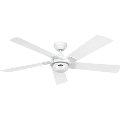 Ceiling Fan Rotary White with Remote