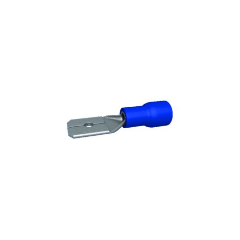 bizline 240010 |  clip pré-isolé mâle bleu 1.5-2.5 mm² 6.3 x 0.8 mm (x 100)