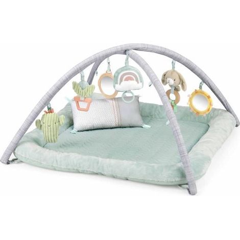 INGENUITY Tappetino per lo svezzamento da terra per bambini Calm Spring Extra morbido 6 giocattoli multisensoriali staccabili (1/5)
