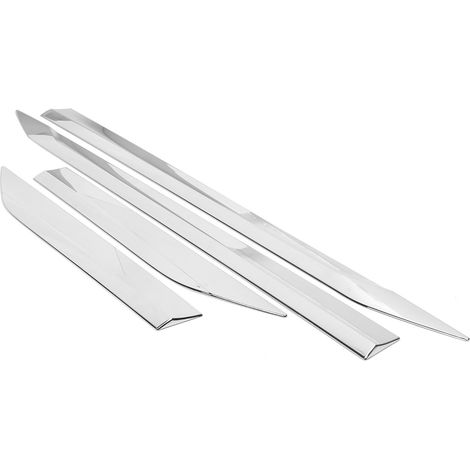 4-teiliges Set verchromter ABS-Seitenleisten-Abdeckungen, Autozubehör passend für RAV4 2019 2020 (1/5)