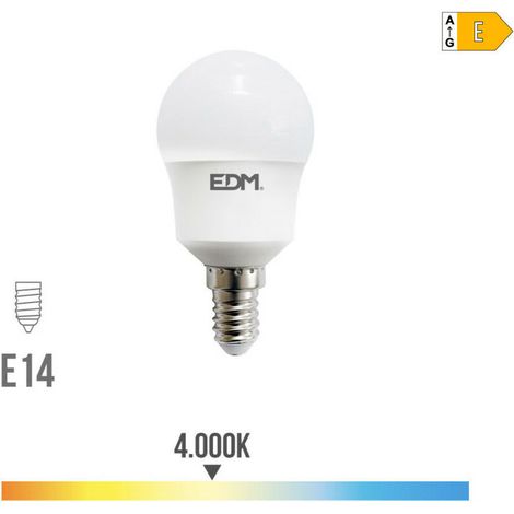 Ampoule Sphérique Led E14 8,5w 940lm 4000k Lumière Du Jour ø4,5x8,7cm