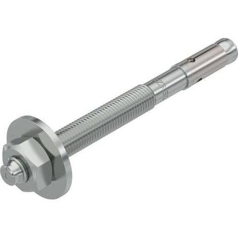 OBO Bettermann Ancrage à boulon BZ3 avec grande rondelle M10x110 Acier galvanisé, 3498693