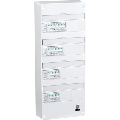 Tableau de protection électrique 3 rangées 19 modules - T5 - Schneider