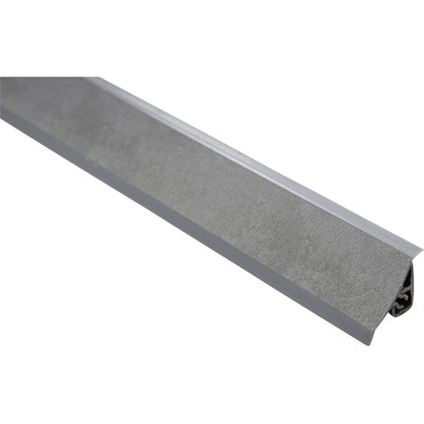 Primo Wandanschlussleiste 4907 260 cm 23 x 25 mm oxid dunkel Wandanschlussleiste