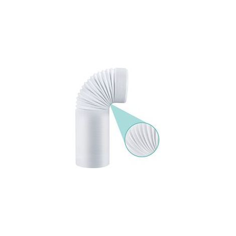 Tuyau d'Évacuation Climatiseur Mobile Flexible PP 13 cm Universel Ajustable Longueur Variable (1/4)