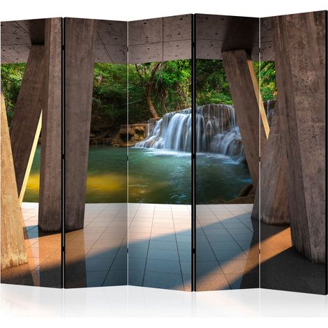Paravento - Landscape of Modernity II [Room Dividers] - 225x172 (1/4)
