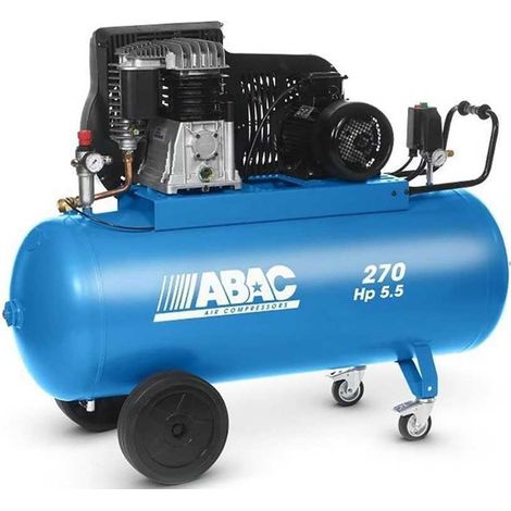 COMPRESSORE ARIA TRIFASE A CINGHIA 270Lt 5.5Hp PRO-B5900B/270 ABAC