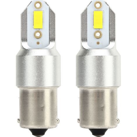 Airshi Ampoules de Clignotants, Bonne Dissipation de la Chaleur LED Longue Durée Ampoules Inversées Plug and Play économie d'énergie pour SUV (Lumière jaune). (1/5)