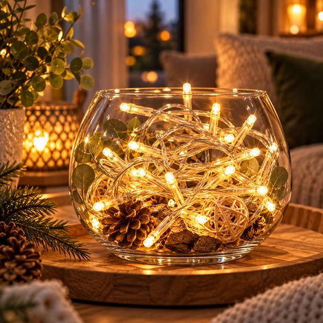 20'er LED Lichterkette transparent-MLK023W (1/5)