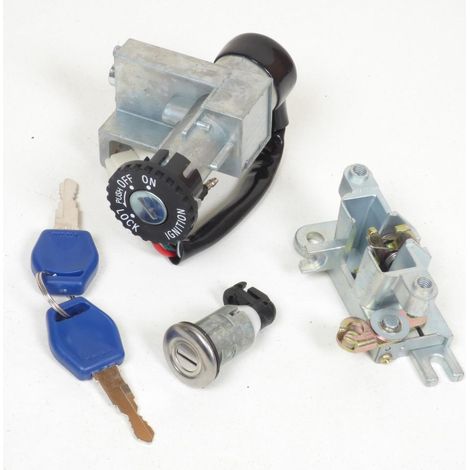 Kit serrure Tecnium pour Scooter Kymco 50 Agility 2010 à 2020 (1/2)