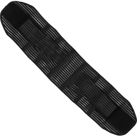 Ceinture de soutien lombaire respirante et ajustable pour soulager les douleurs et les tensions au niveau de la taille et du bas du dos. (1/5)