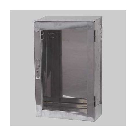 CASSETTA ESTERNA SIGILLABILE INOX AISI 304  H 610 x L 370 x P 210     MADE IN ITALY