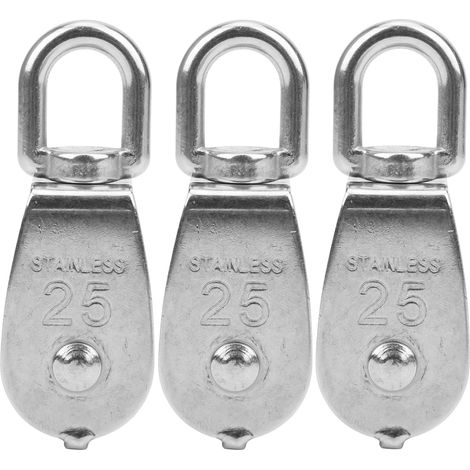 Hochleistungsfähige 25-mm-Einradrolle aus Edelstahl 304, Hebezubehör für Yachten (1/5)