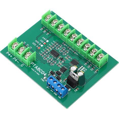 Carte de capteur de température PT100 RTD 4 canaux RS485, module d'acquisition de température, collecteur de résistance A220, -40-220 °C, 12 V CC (1/5)