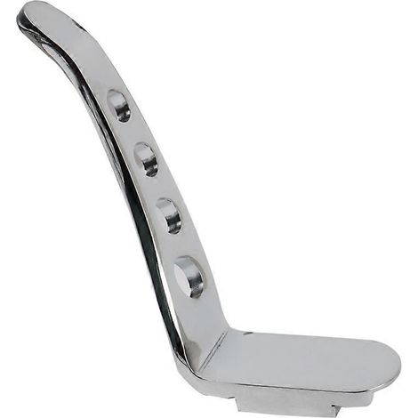Motorrad-Fußständer-Verlängerungssatz für Harley Touring Road King Street Glide CVO 1991-2024 Silber (1/5)