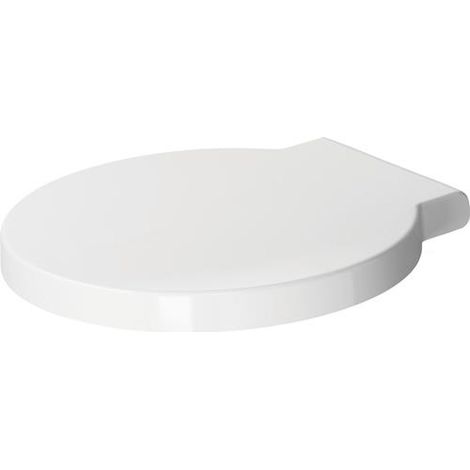 Cuvette de WC STARCK 1 sans abaisseur blanc