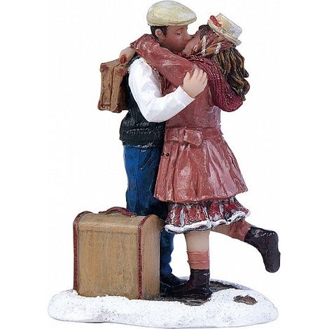 COPPIA CHE SI BACIA - KISSING GOODBYE