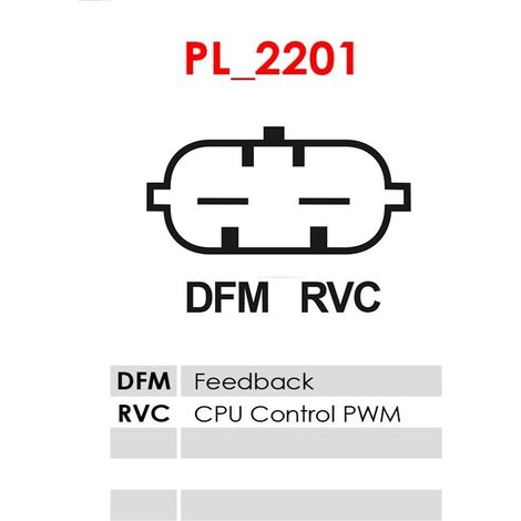 Régulateur d'alternateur AS-PL ARE3117S CHEVROLET