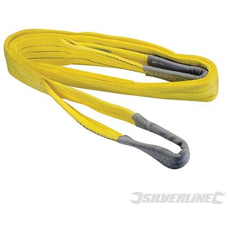 Imbragatura da carico 3t lunghezza 3 metri alta resistenza silverline
