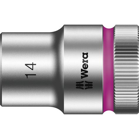 Wera 8790 HMC Zyklop-Steckschlüsseleinsatz mit 1/2"-Antrieb, 14 x 37 mm
