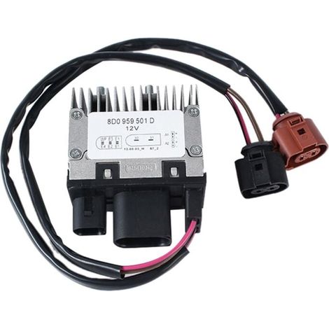 Relais de commande de ventilateur de refroidissement pour Audi A4 A6 99-06 8D0959501B/501D (1/4)
