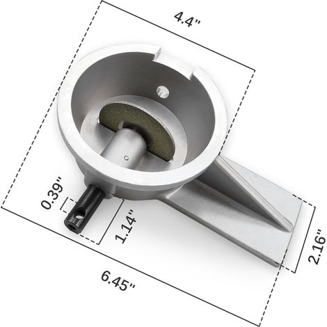 Piston ring cutting wheel, file, tool grinder, carbide cutting wheel ring 91089408 80514 (1/4)