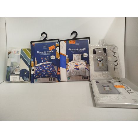 Lot de 5 - CATHERINE LANSFIELD DOUCEUR D'INTÉRIEUR TODAY - Parures de lit enfant - 100% Coton et Easycare - Designs variés - Neuf - Voir photos (1/4)
