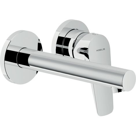 Miscelatore lavabo ad incasso Nobili serie Sky SY97199CR Cromato - Ottone (1/2)