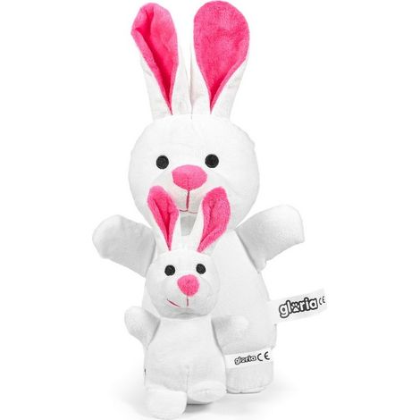 Jouet pour chien en peluche Gloria Ore Polyester Lapin Feuille de Mousse