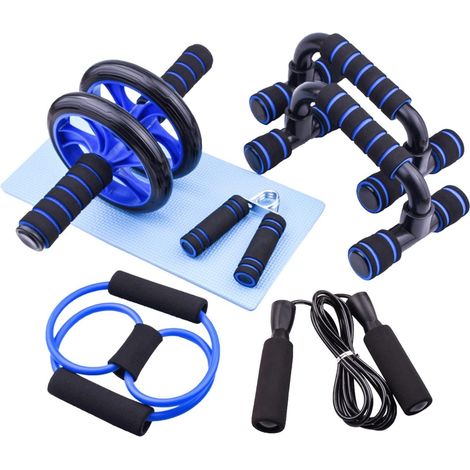 Support pour bandes élastiques multi-usages pour pompes, musculation, abdominaux et exercices pour les mains. (1/5)