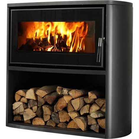 Holzofen 7,7kw schwarz - Supra - FR9010570B