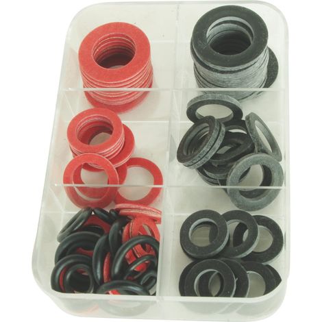SOMATHERM FOR YOU - COJ110 - casella 76 unita serie di O-ring, guarnizioni in fibra, guarnizioni in gomma (1/5)