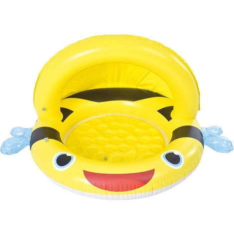 TRADE SHOP - Piscina Gonfiabile Baby Con Tettuccio Ape Per Bambini 125x95x66cm Giardino 51015 -