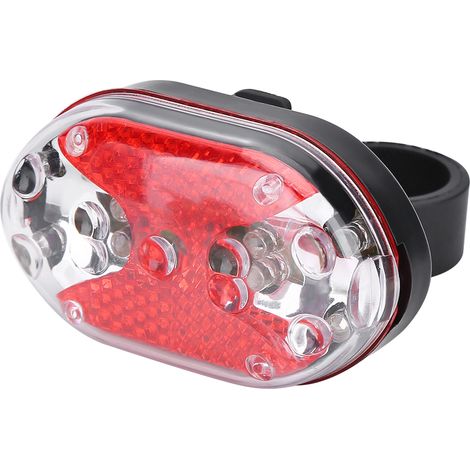 LED-Fahrradsattel-Rücklicht für den Außenbereich, rotes Sicherheitslicht (rot) (1/5)