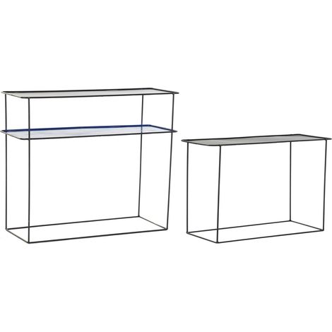 Konsole - DKD HOME DECOR - Blau/Schwarz - Metall - 70x27x45 cm - Zeitgenössisches Design (1/5)