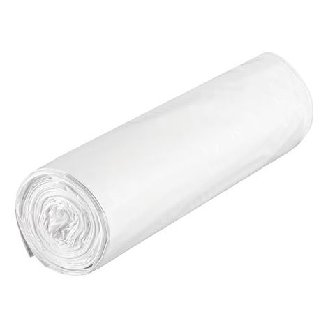 Sac poubelle 60 litres Brabantia liens coulissants blanc - paquet de 10 (1/5)