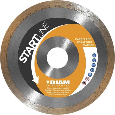Disque diamant standard 125x22,23mm pour carrelage DIAM INDUSTRIES CR60125
