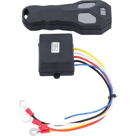 Télécommande sans fil pour treuil électrique 12 V, remplacement pour Jeep, SUV, VTT et véhicules tout-terrain. (1/5)