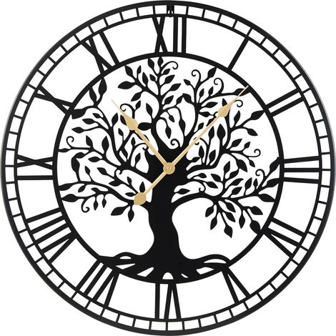 COSTWAY Orologio Da Parete Moderno Orologio Parete Design Digitale Orologio Da Muro Orologio Cucina Orologio Da Cucina Grande Silenzioso Orologio Digitale Wal (1/5)