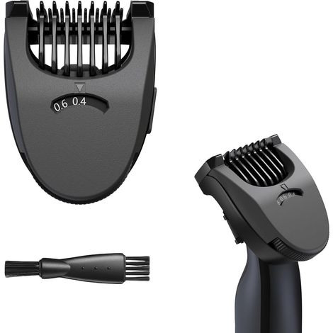 Sabot Réglable de 0,4 à 10 mm, Ensemble d'accessoires 14 en 1, Compatible avec les Modèles O Blade QP2734, QP2824, QP2520 et QP2630, pour une Coupe Précise de la Barbe et des poils du Corps (1/5)