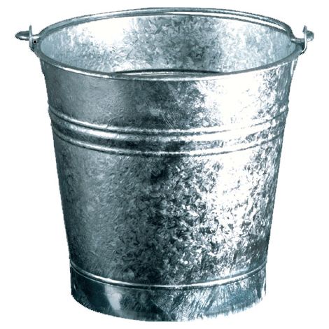 Seau évasé acier galvanisé 11l - Guillouard - 040120