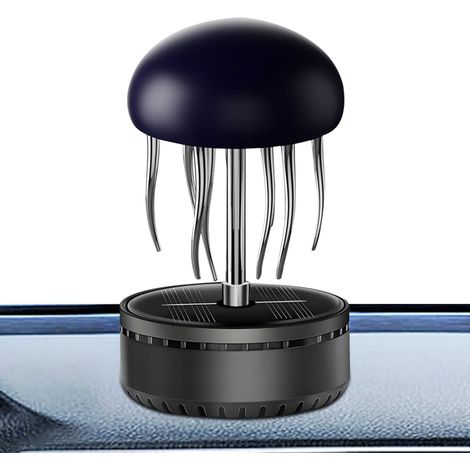 Désodorisant pour Voiture - Diffuseur Parfum Voiture Solaire Rotatif Forme (1/5)