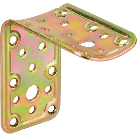 GIUNZIONE AD ANGOLO PER LEGNO PIANO/TONDO ART.910 mm 80 x 80- 25 pezzi  - ALDEGHI LUIGI