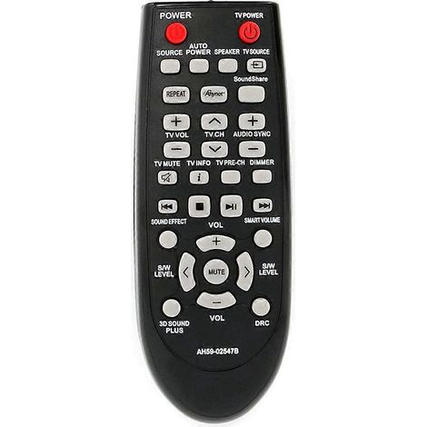Télécommande pour barre de son murale AH59-02547B (anglais)