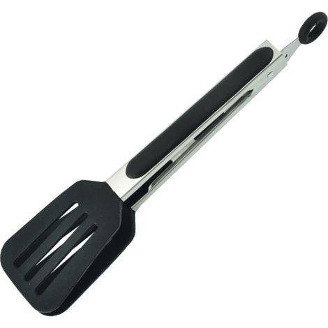 Pince BBQ inox silicone 26cm noir